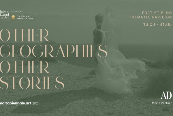 Poster Other Geographies, Other Stories LuginsLand of Art